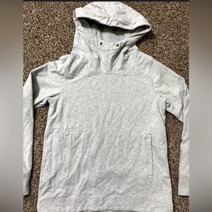 Lululemon grey cowl neck hoodie women’s 6